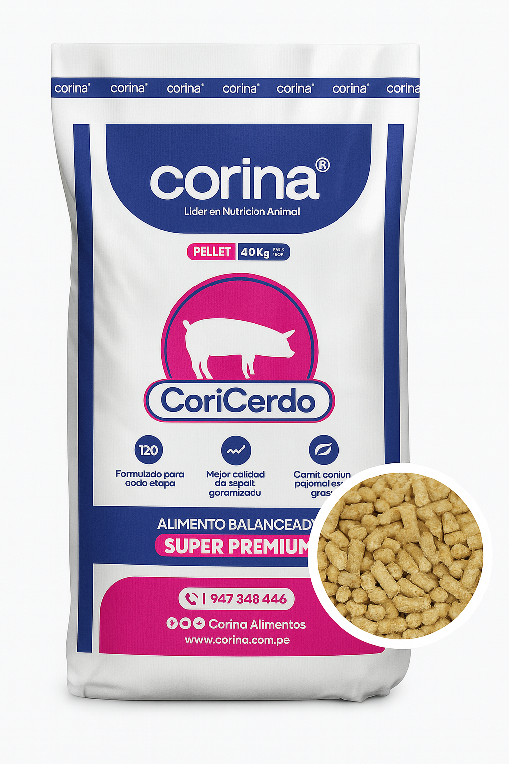 Coricerdo Crecimiento Pellet 40kg